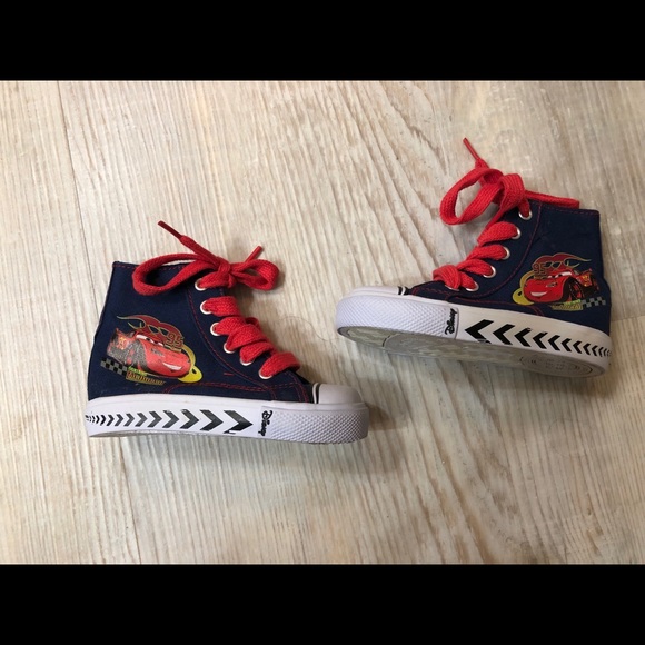 Disney Other - 3/$20 Disney Cars high tops - Like New!!